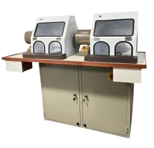 Two Station Polish Machine