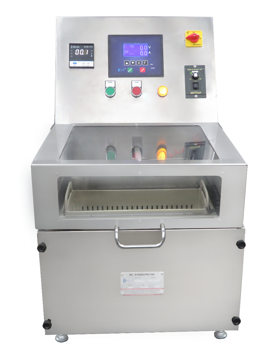 Gold electro polishing machine